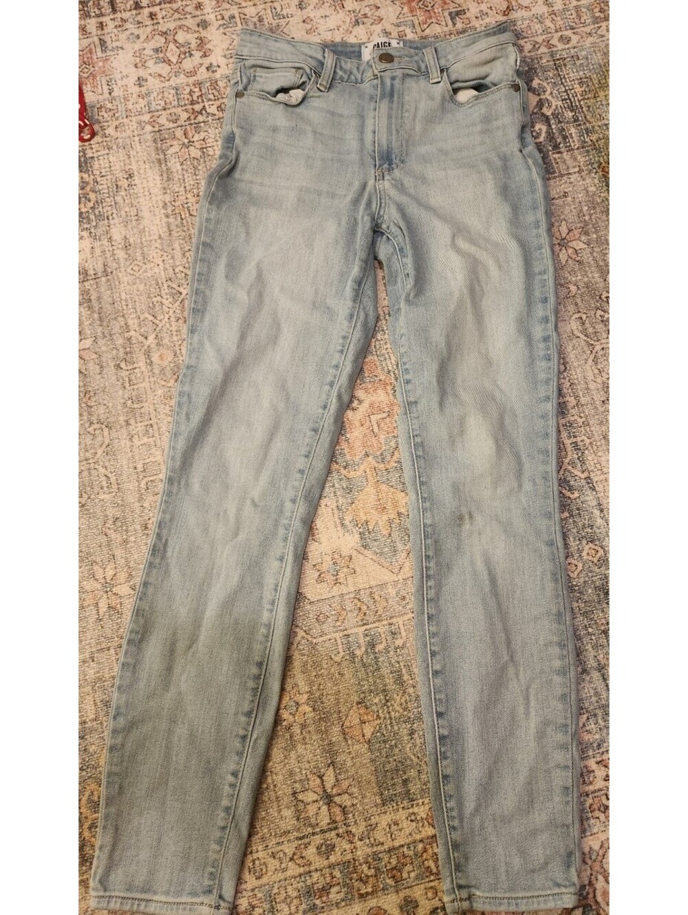 Paige straight leg jeans